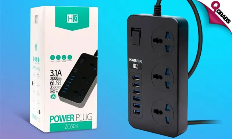 Multi-Port Power Plug!